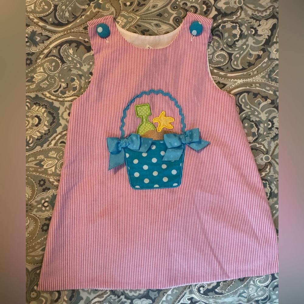 Appliqué sundress 2t
